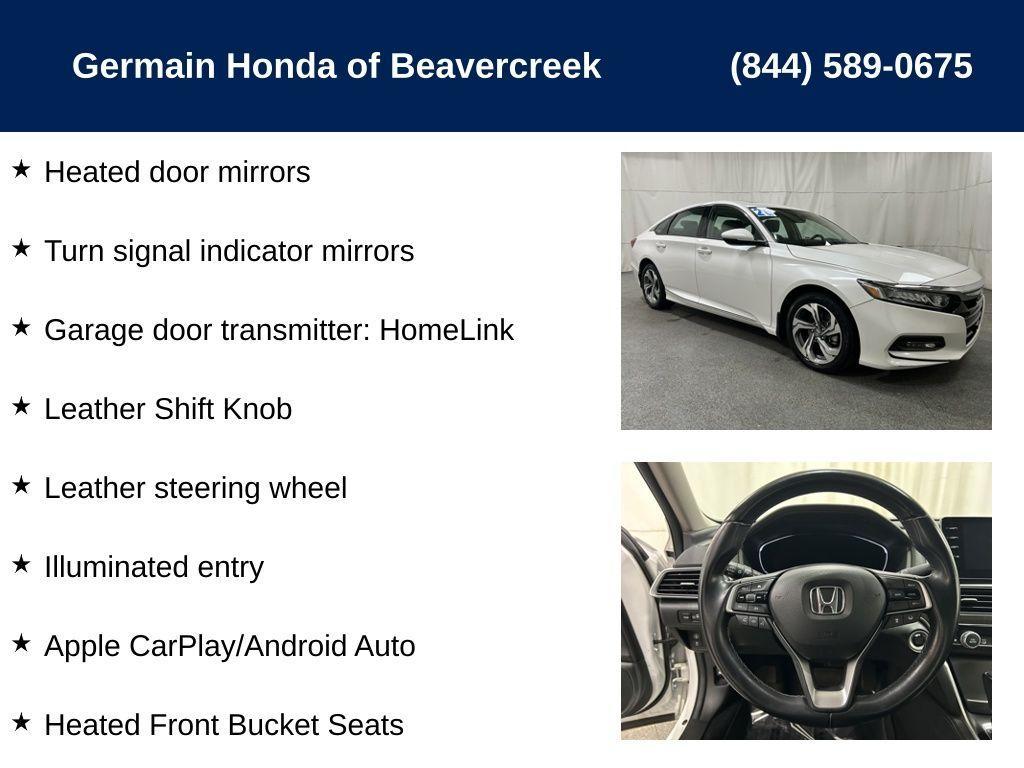 used 2020 Honda Accord car, priced at $23,485