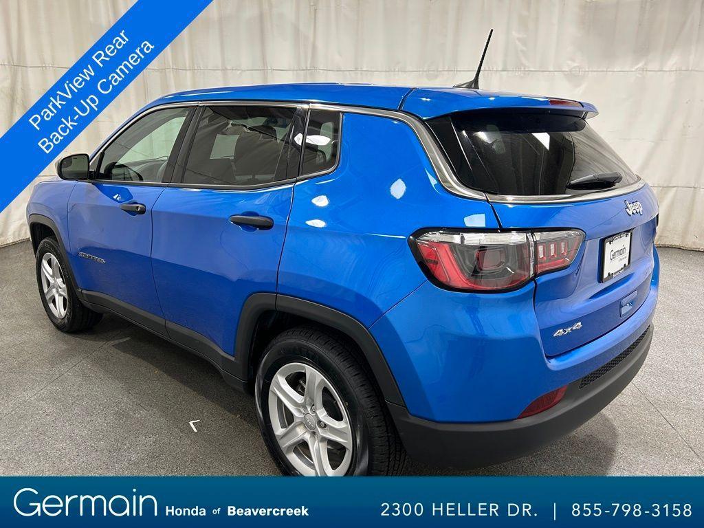 used 2024 Jeep Compass car, priced at $22,996