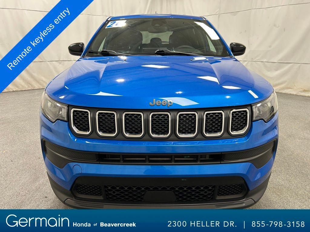 used 2024 Jeep Compass car, priced at $22,996