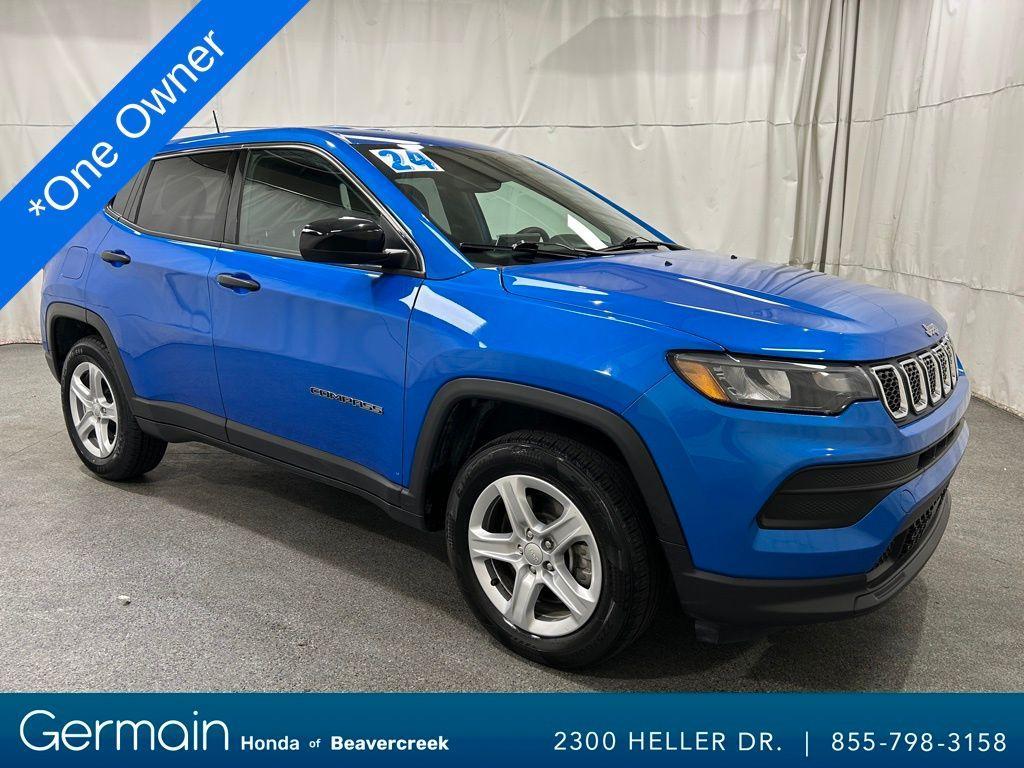 used 2024 Jeep Compass car, priced at $22,996