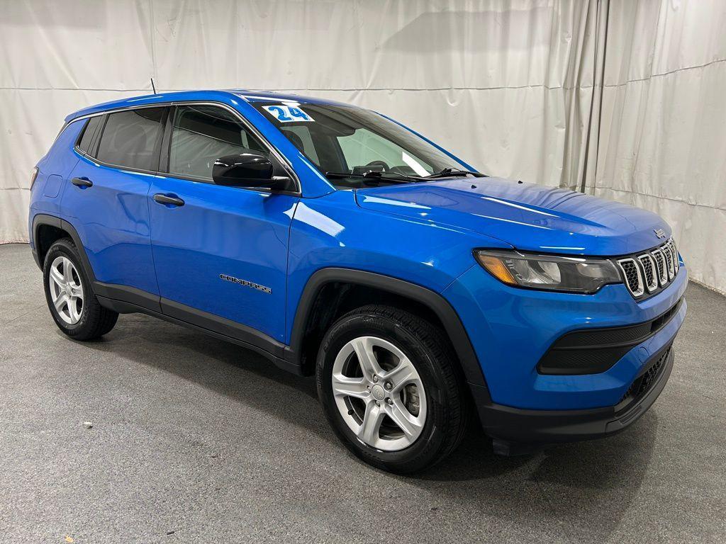 used 2024 Jeep Compass car, priced at $23,665