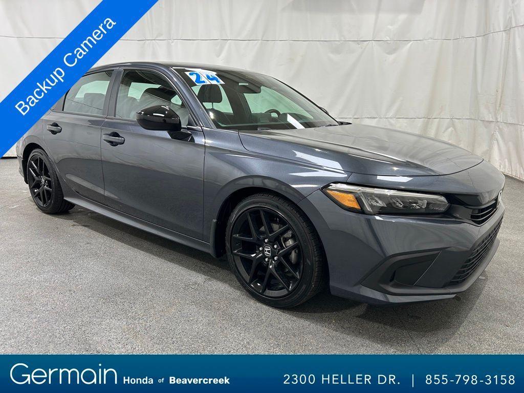 used 2024 Honda Civic car, priced at $25,582