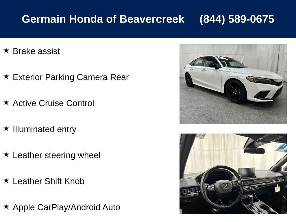 used 2024 Honda Civic car, priced at $26,605