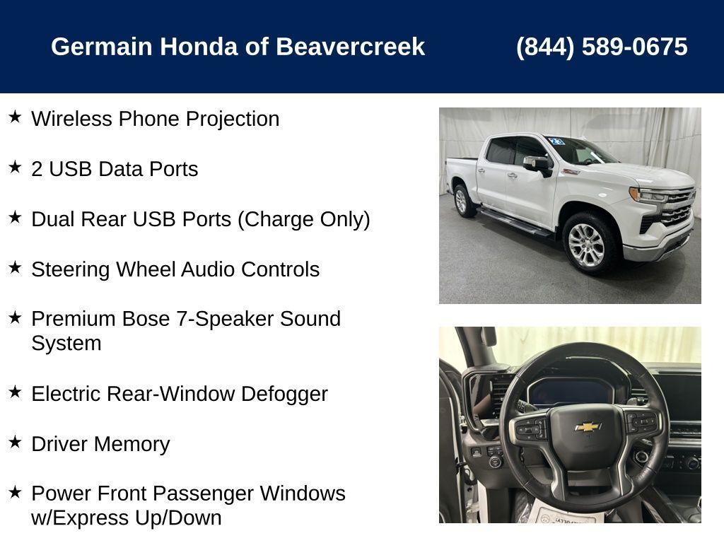 used 2023 Chevrolet Silverado 1500 car, priced at $42,968