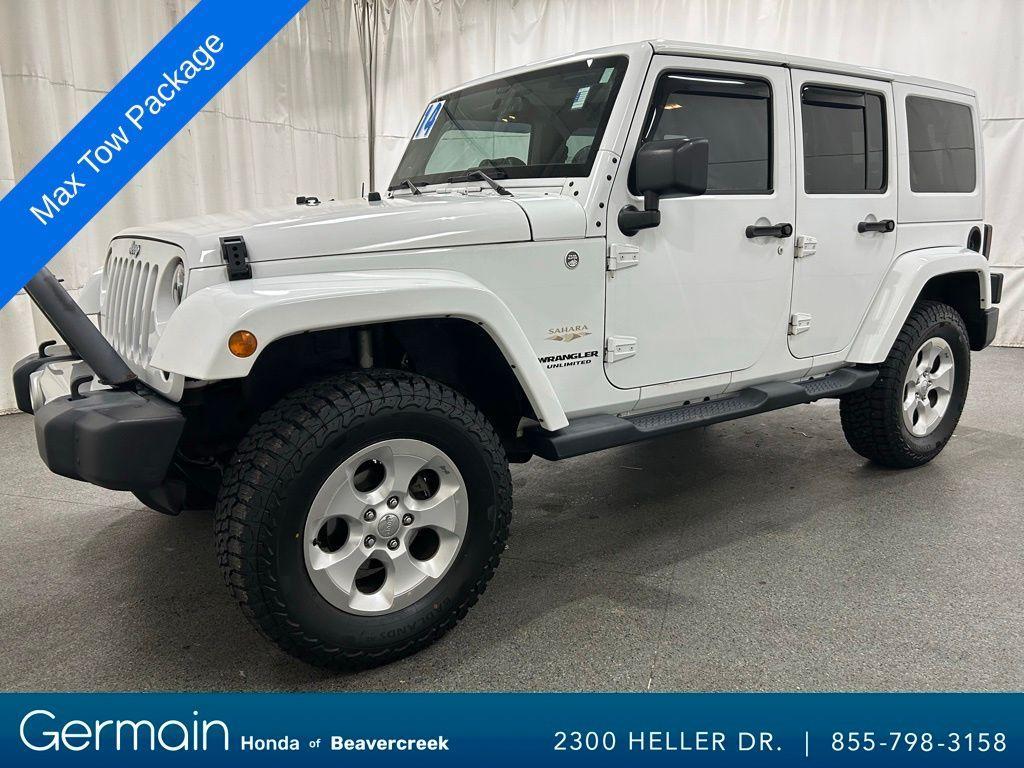 used 2014 Jeep Wrangler Unlimited car, priced at $14,987
