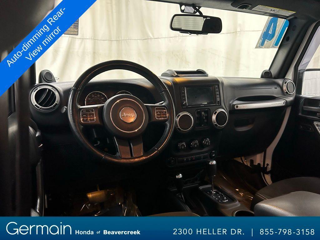 used 2014 Jeep Wrangler Unlimited car, priced at $14,987