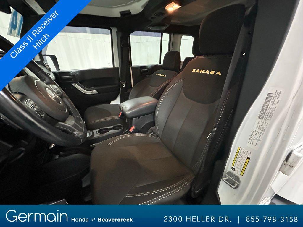 used 2014 Jeep Wrangler Unlimited car, priced at $14,987