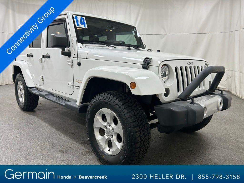 used 2014 Jeep Wrangler Unlimited car, priced at $14,987