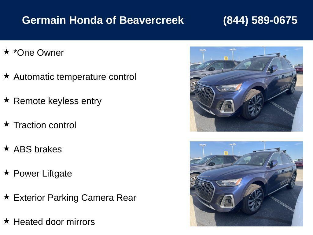 used 2022 Audi Q5 car, priced at $37,465
