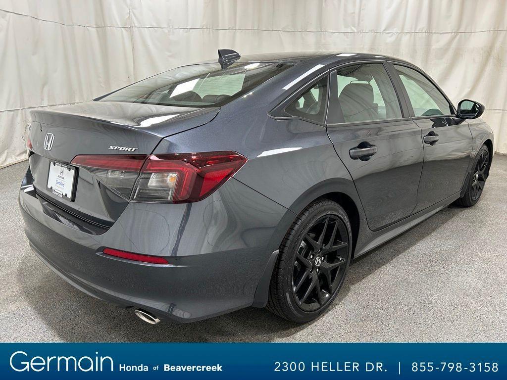 used 2025 Honda Civic car, priced at $28,500