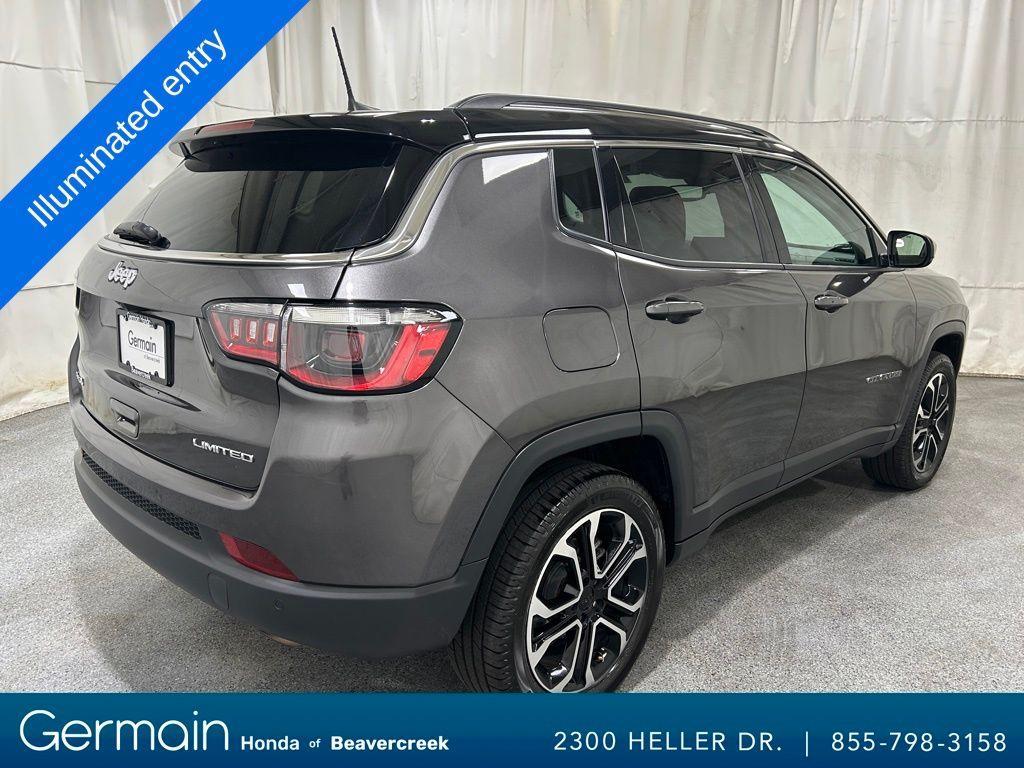 used 2022 Jeep Compass car, priced at $19,504