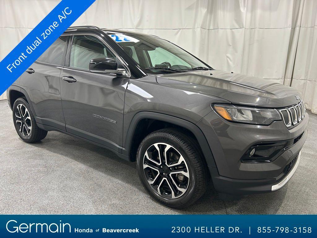 used 2022 Jeep Compass car, priced at $19,504