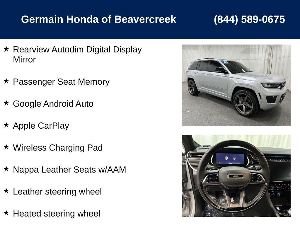 used 2022 Jeep Grand Cherokee car, priced at $30,561