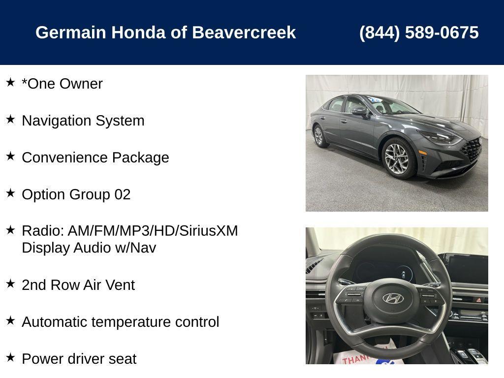 used 2023 Hyundai Sonata car, priced at $22,875