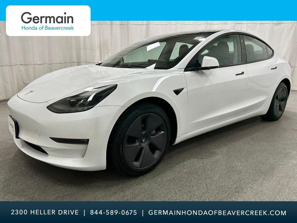 used 2022 Tesla Model 3 car, priced at $28,979