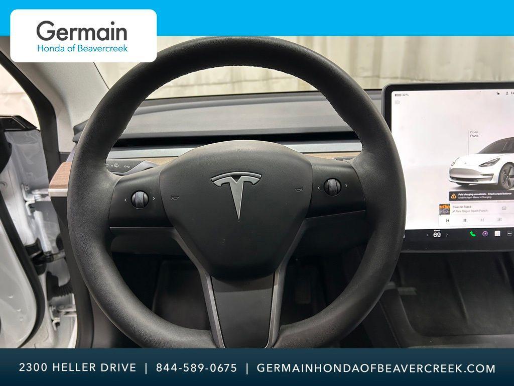 used 2022 Tesla Model 3 car, priced at $28,979