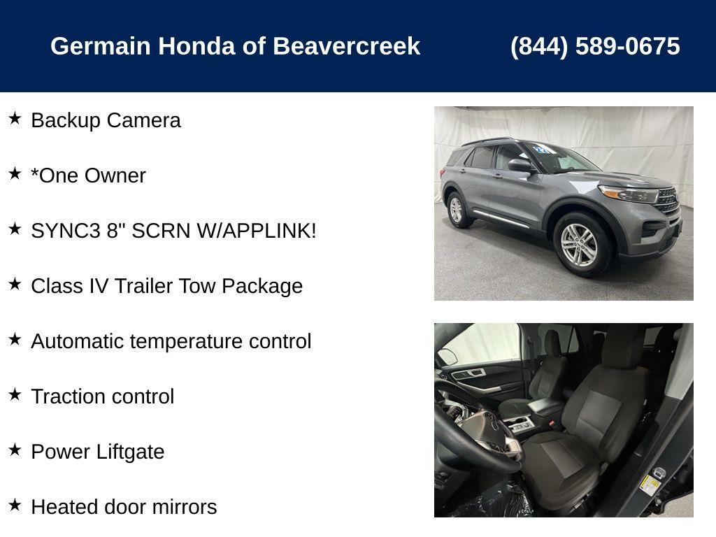 used 2022 Ford Explorer car, priced at $33,377