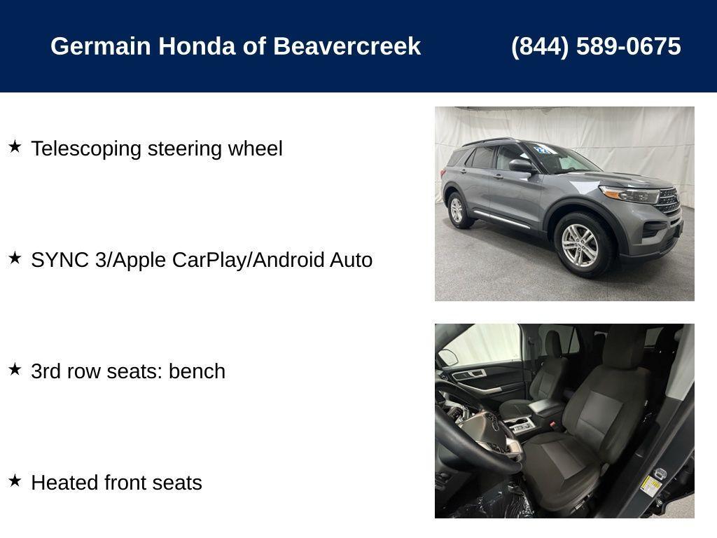 used 2022 Ford Explorer car, priced at $33,377