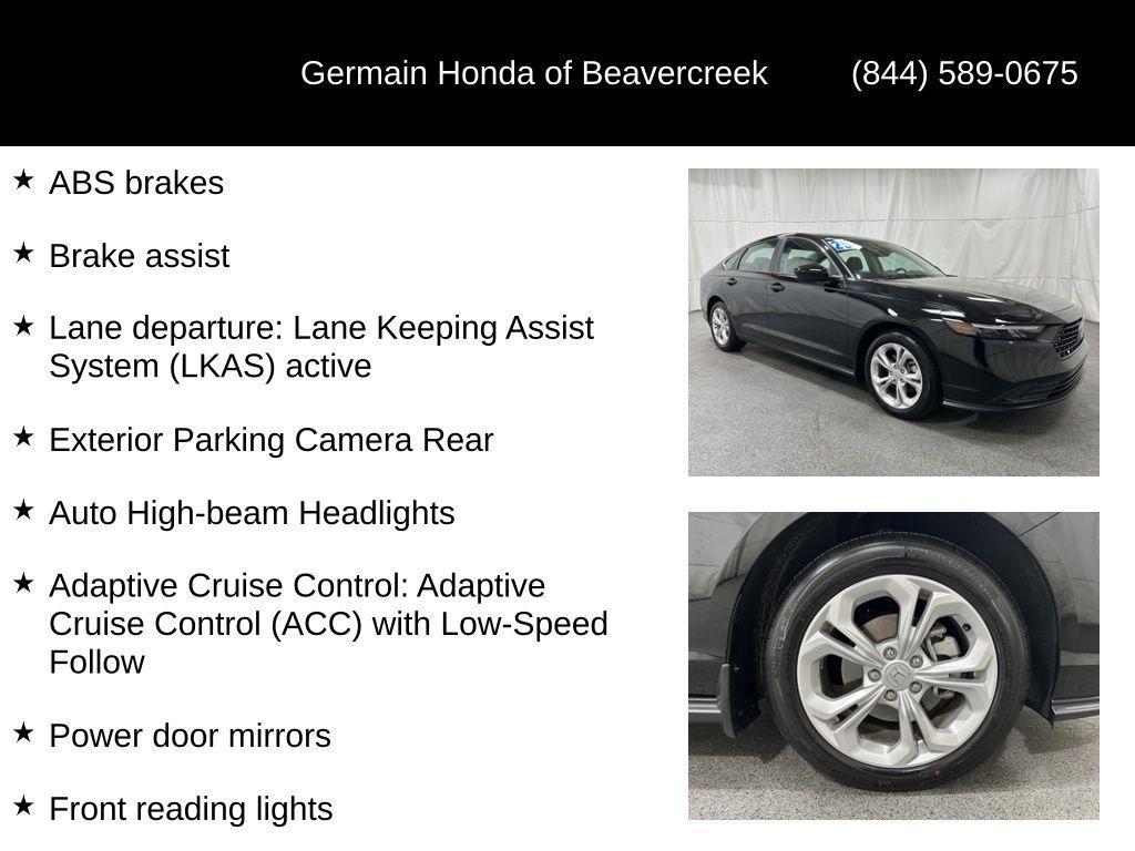 used 2025 Honda Accord car, priced at $27,395