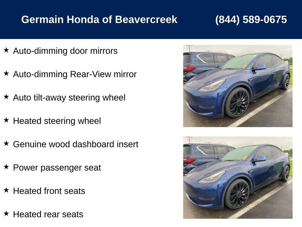 used 2022 Tesla Model Y car, priced at $30,500