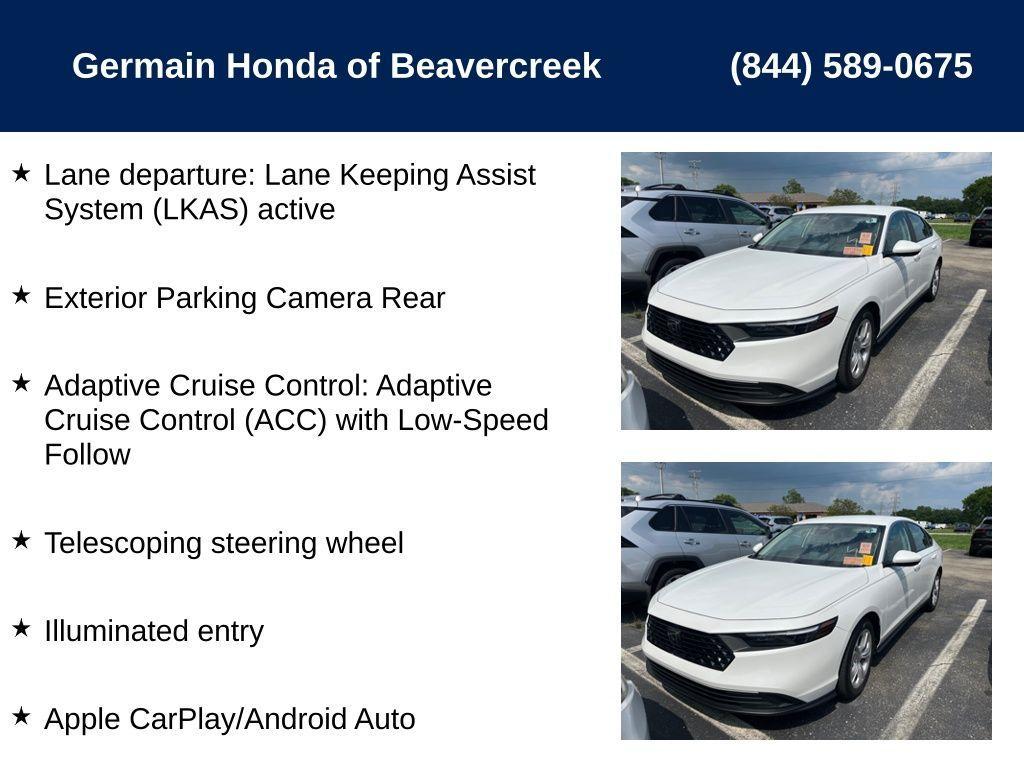 used 2024 Honda Accord car, priced at $26,522