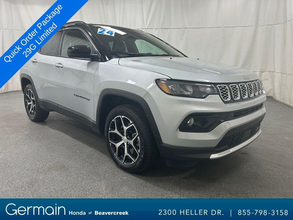 used 2024 Jeep Compass car, priced at $25,518