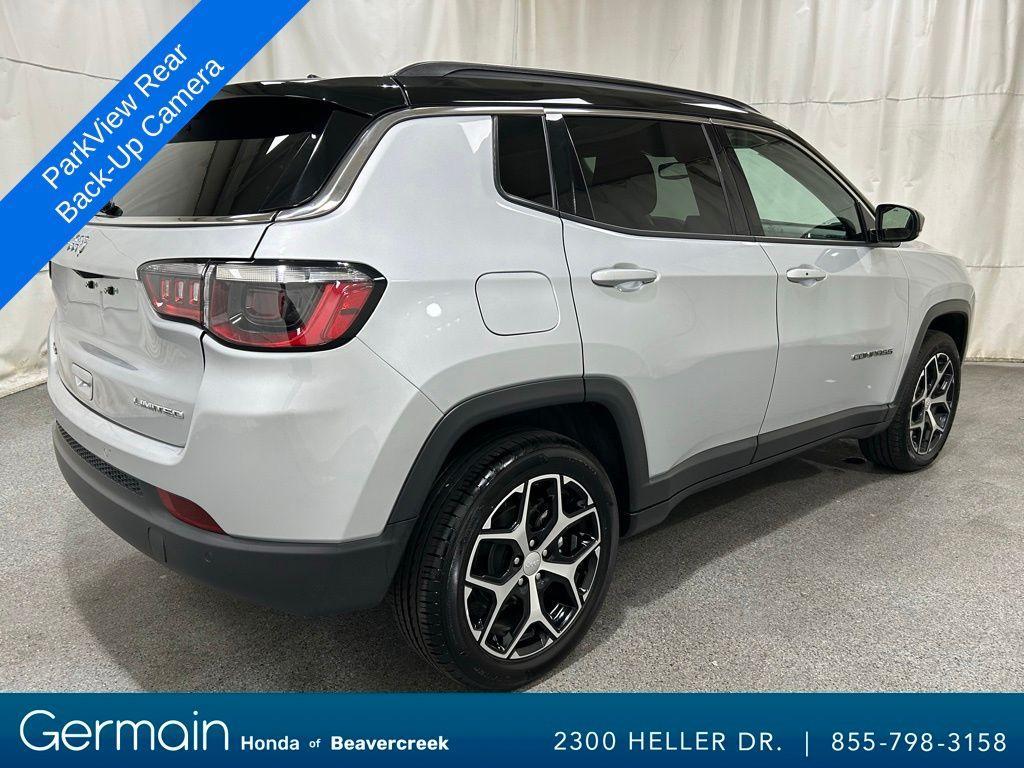 used 2024 Jeep Compass car, priced at $25,518