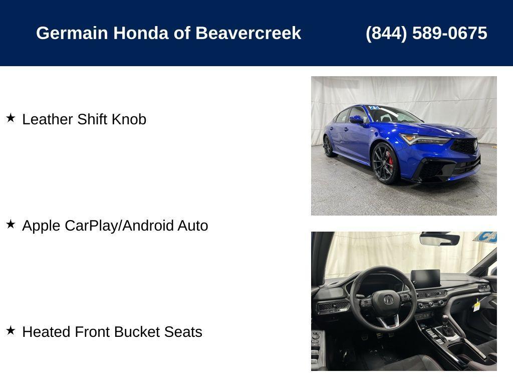 used 2025 Acura Integra car, priced at $53,560