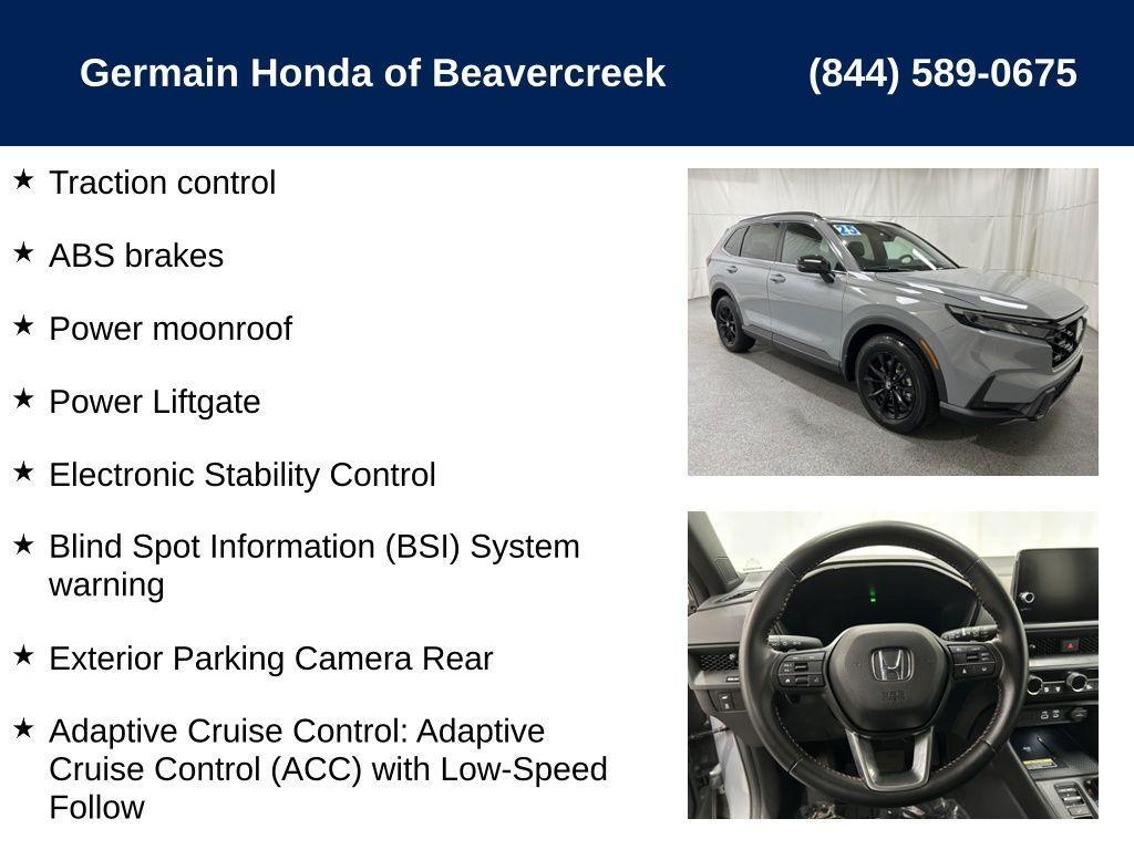 used 2025 Honda CR-V Hybrid car, priced at $37,996