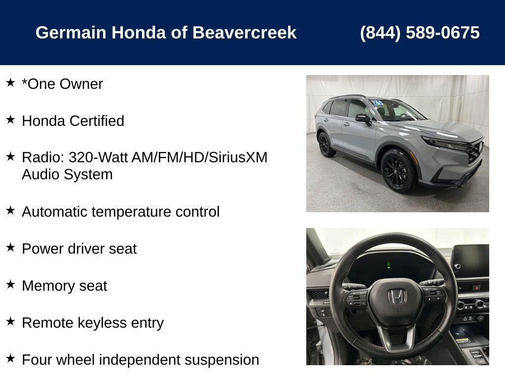 used 2025 Honda CR-V Hybrid car, priced at $37,996