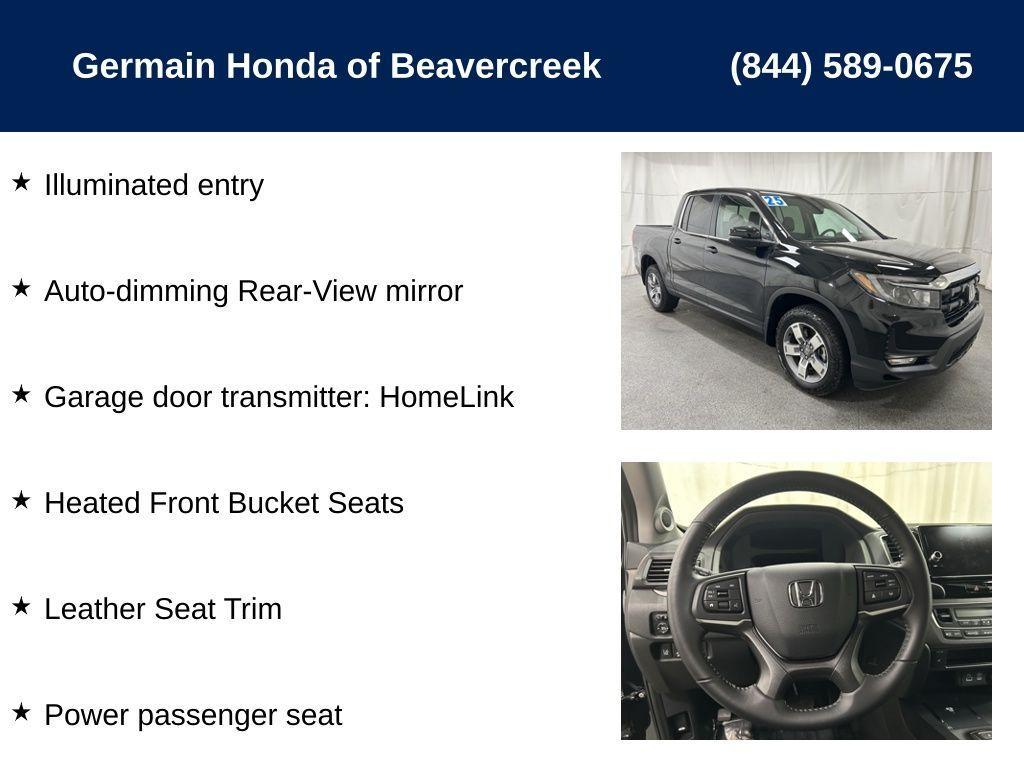 used 2025 Honda Ridgeline car, priced at $38,899