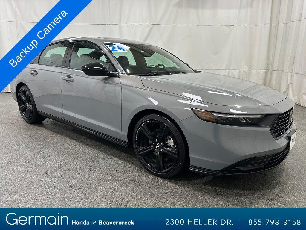 used 2024 Honda Accord Hybrid car, priced at $28,987