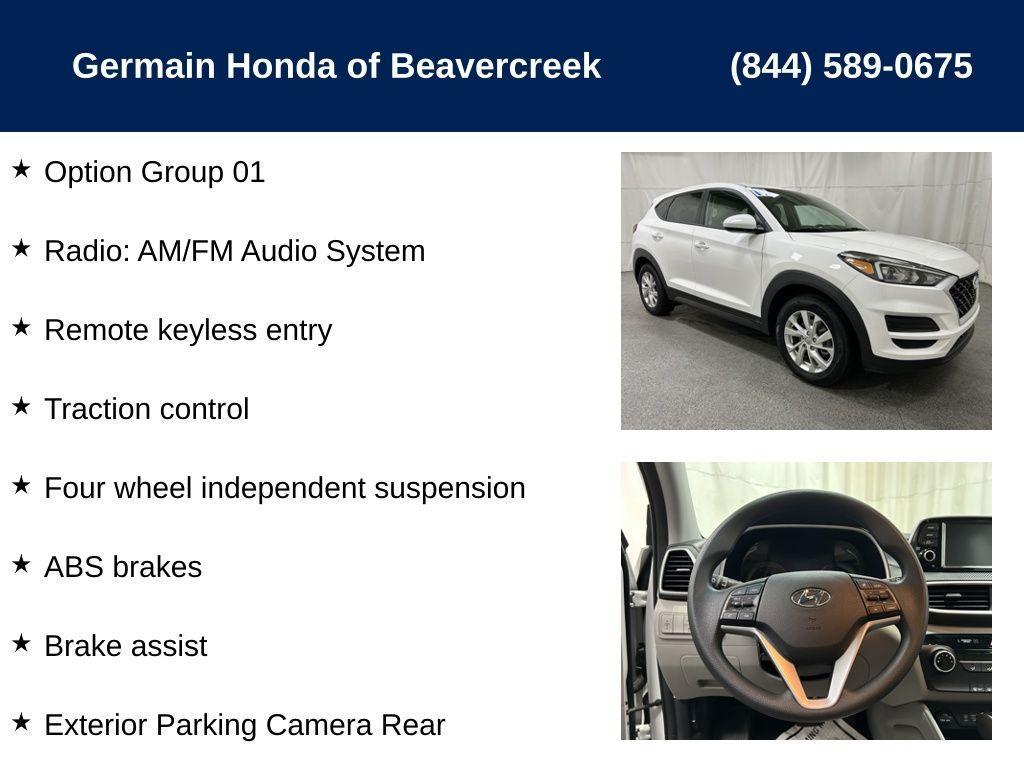 used 2019 Hyundai Tucson car, priced at $16,955