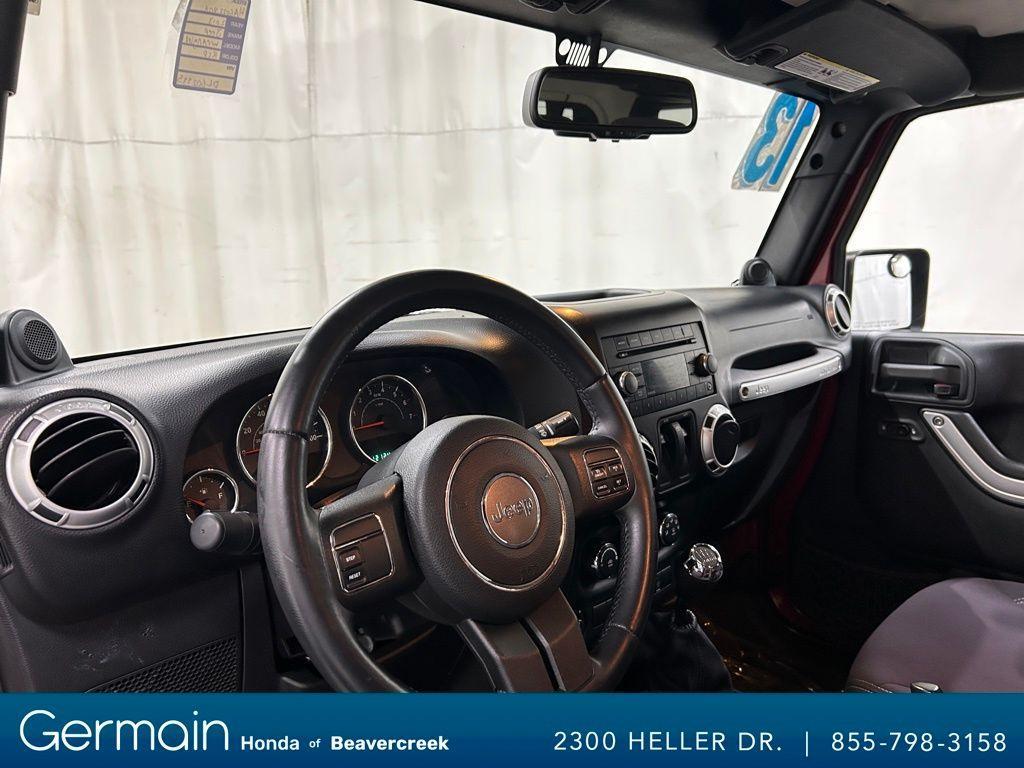 used 2013 Jeep Wrangler car, priced at $14,593