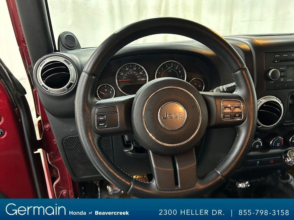 used 2013 Jeep Wrangler car, priced at $14,593