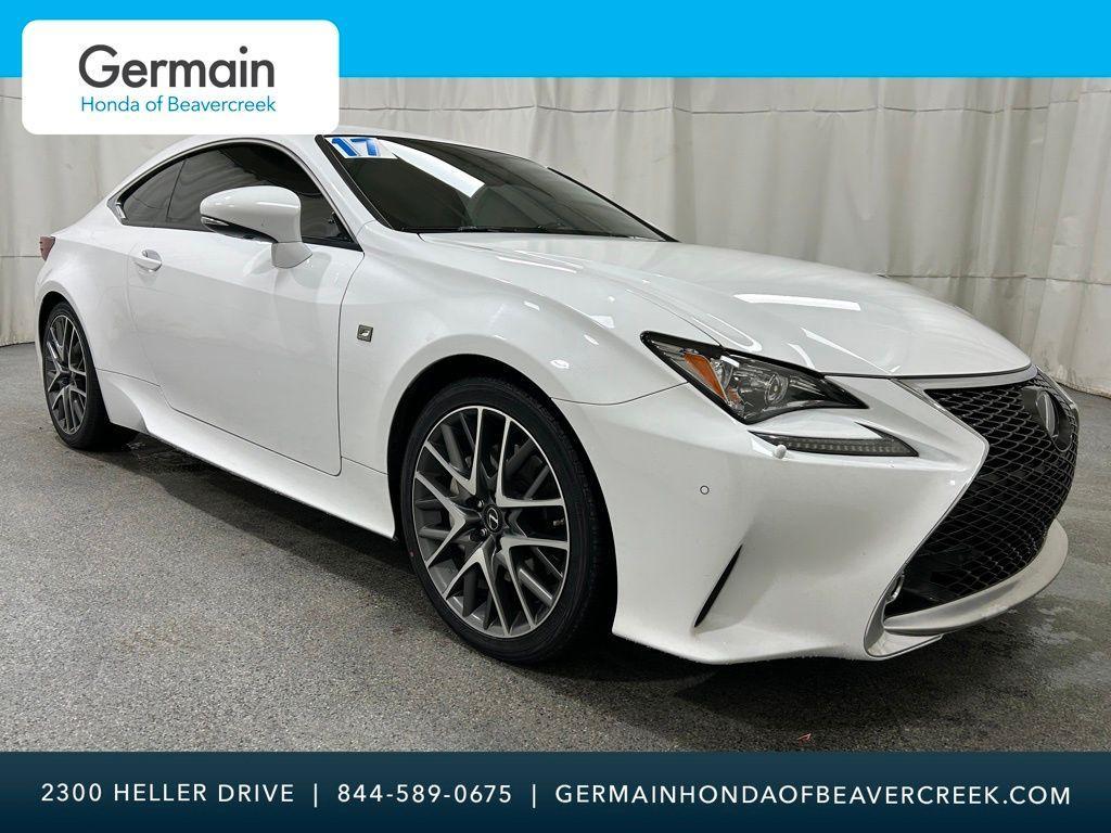 used 2017 Lexus RC 350 car, priced at $26,589