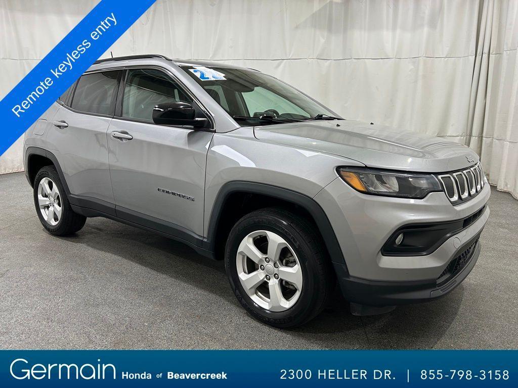 used 2022 Jeep Compass car, priced at $20,087