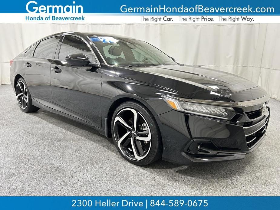 used 2022 Honda Accord car, priced at $27,875