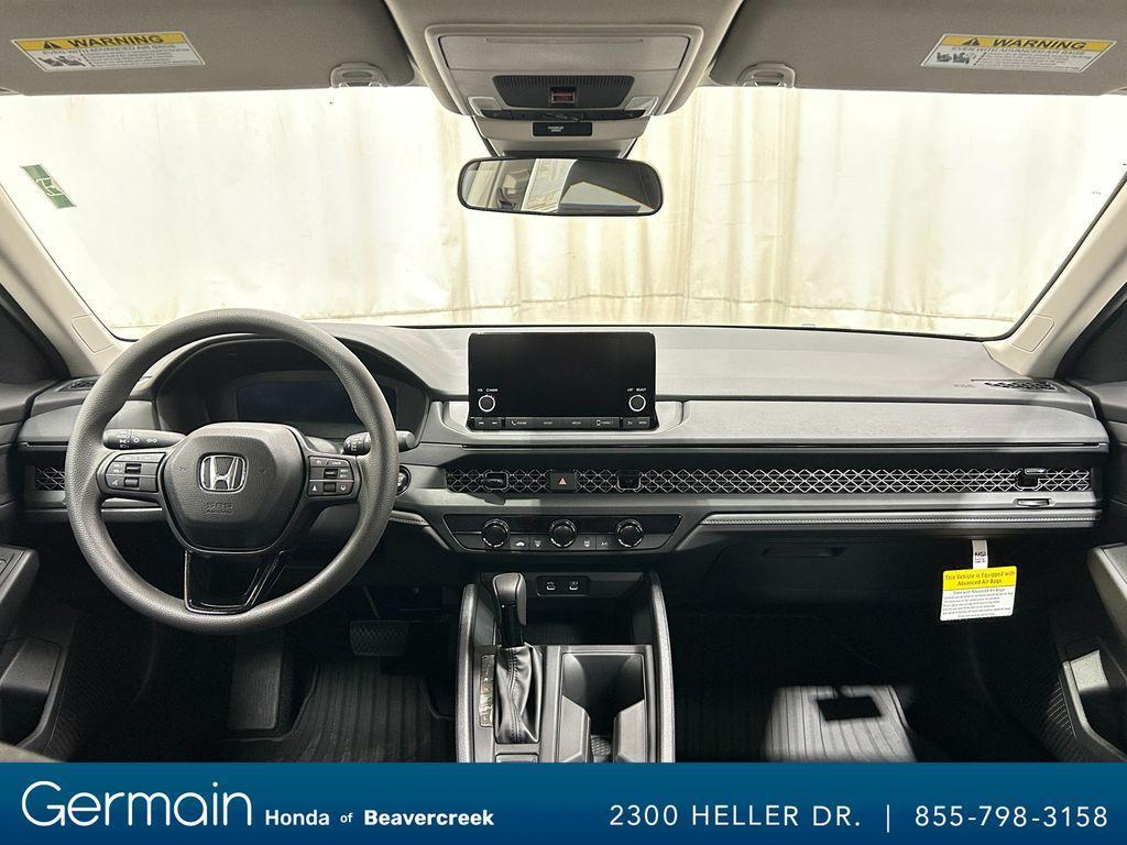 new 2025 Honda Accord car, priced at $28,507