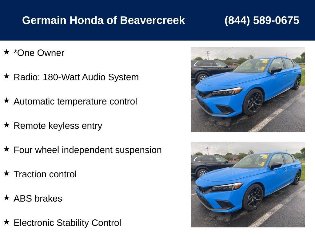 used 2024 Honda Civic car, priced at $27,996