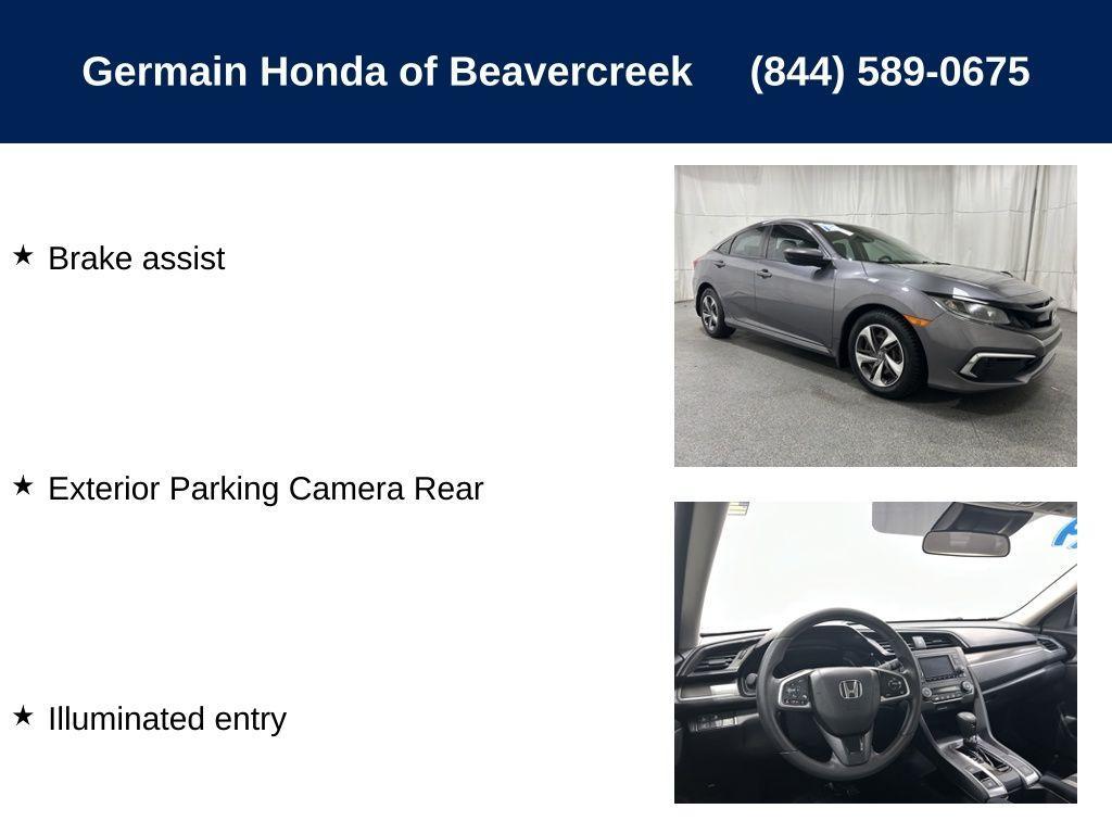 used 2019 Honda Civic car, priced at $20,988