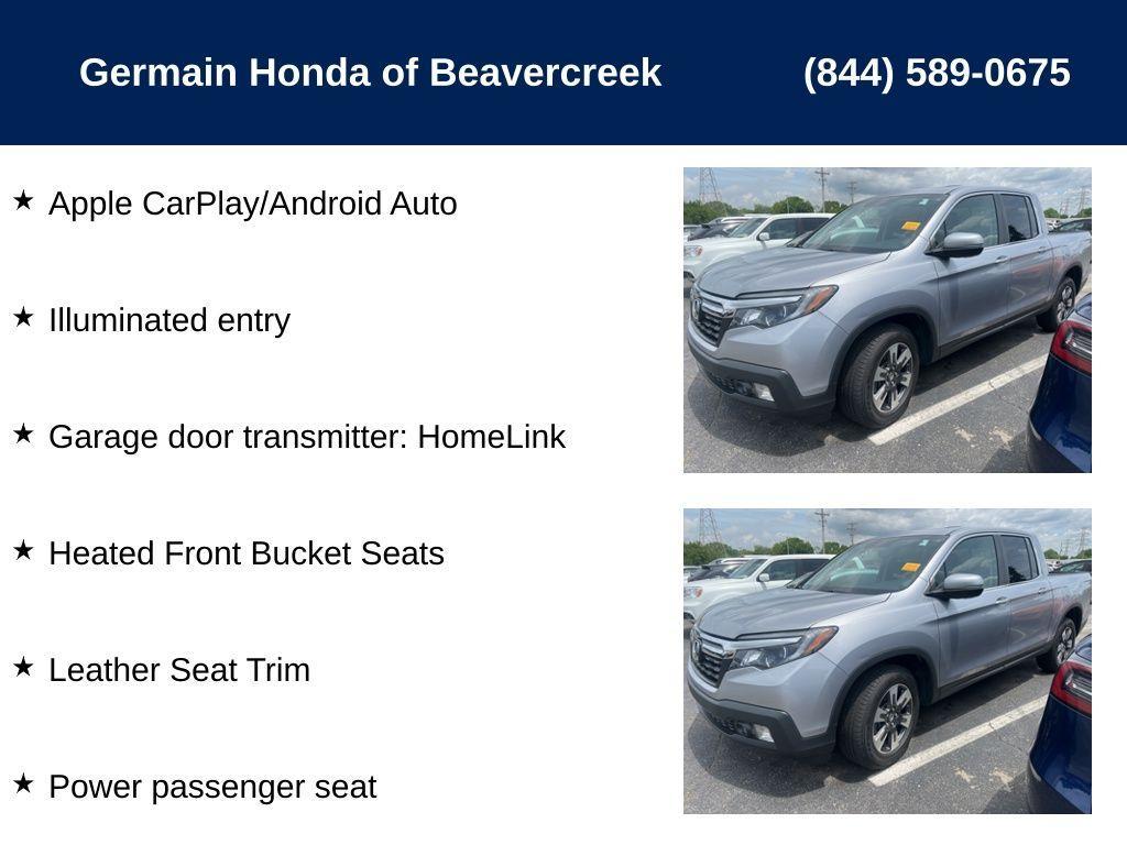 used 2019 Honda Ridgeline car, priced at $27,194
