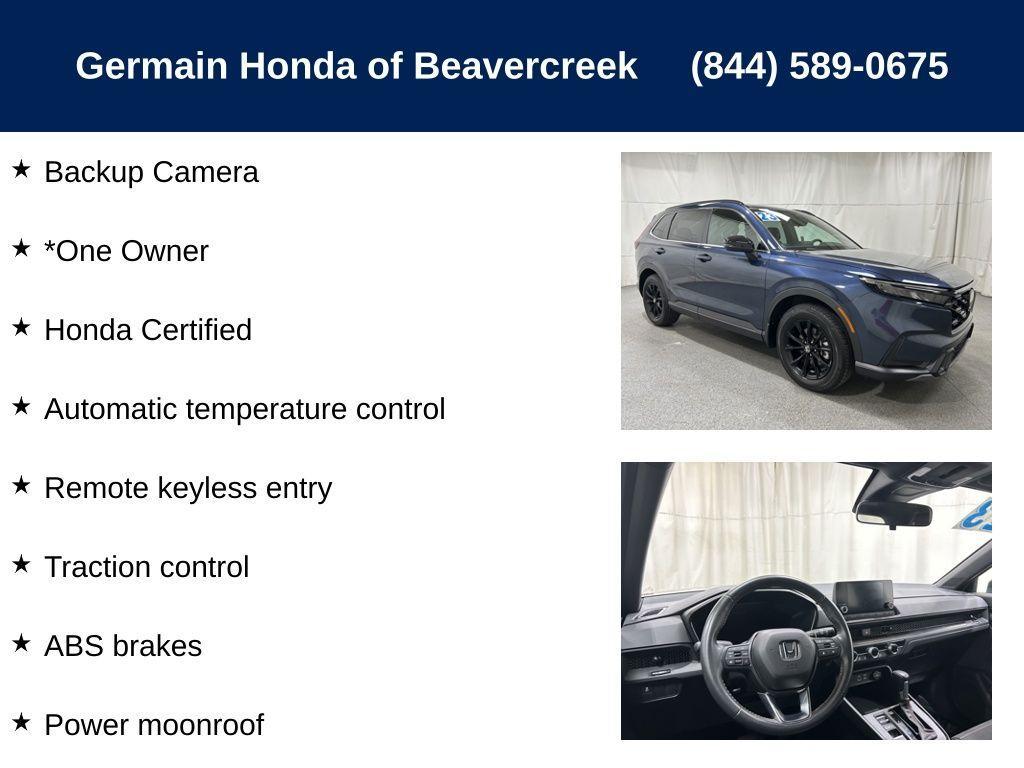 used 2023 Honda CR-V Hybrid car, priced at $32,732