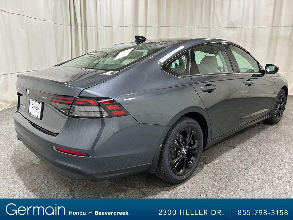 new 2025 Honda Accord car, priced at $30,524