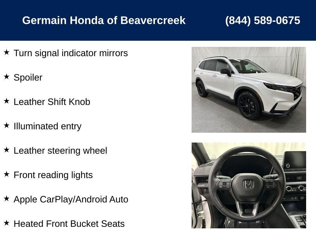 used 2025 Honda CR-V Hybrid car, priced at $35,544