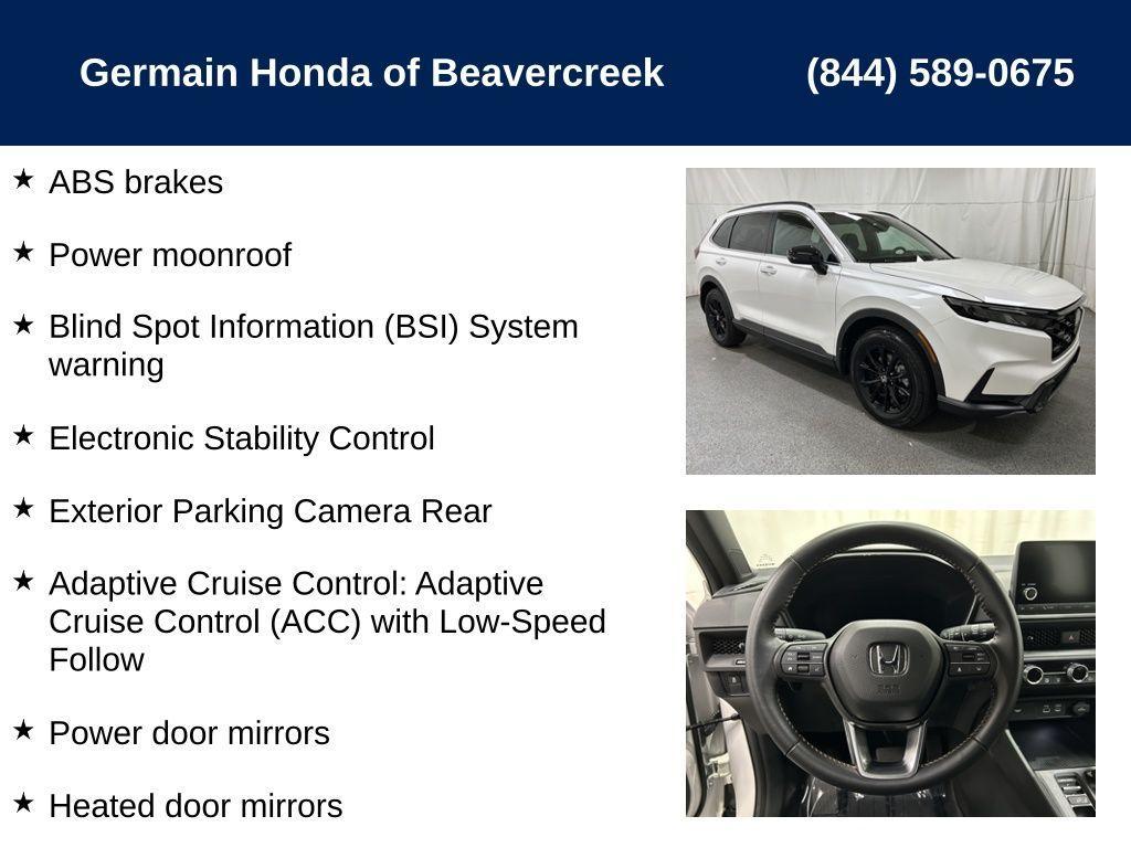 used 2025 Honda CR-V Hybrid car, priced at $35,544