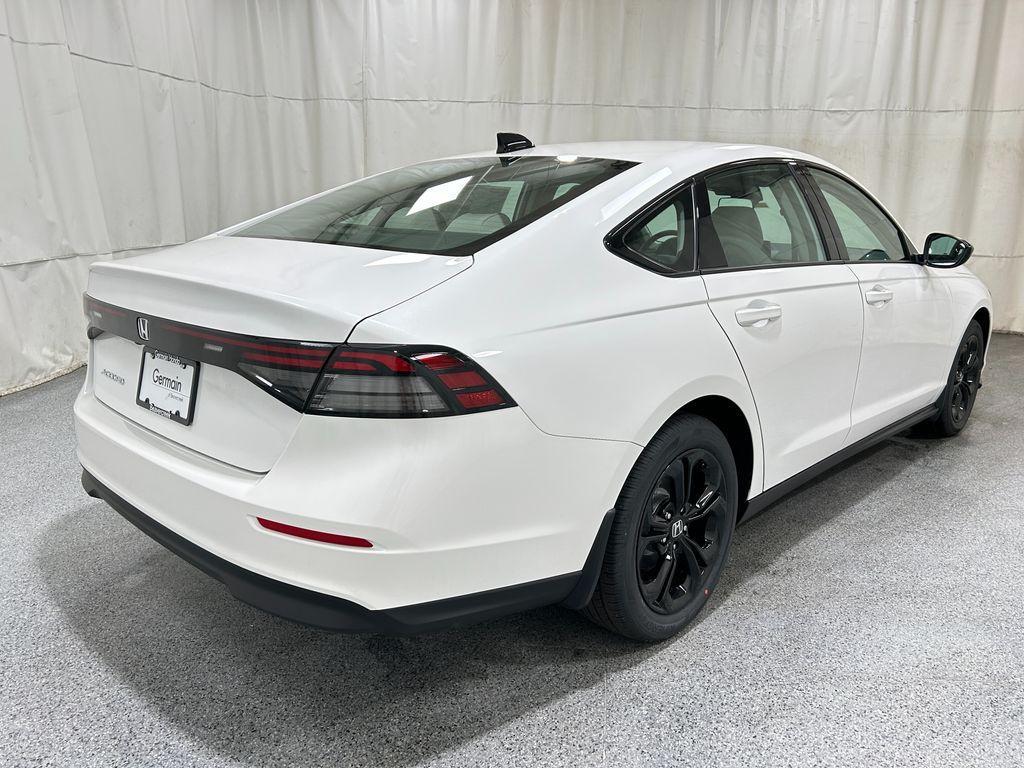 new 2025 Honda Accord car, priced at $30,955
