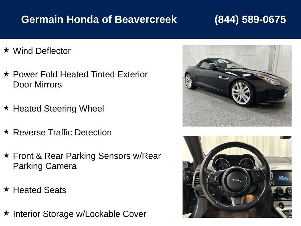 used 2017 Jaguar F-TYPE car, priced at $33,375