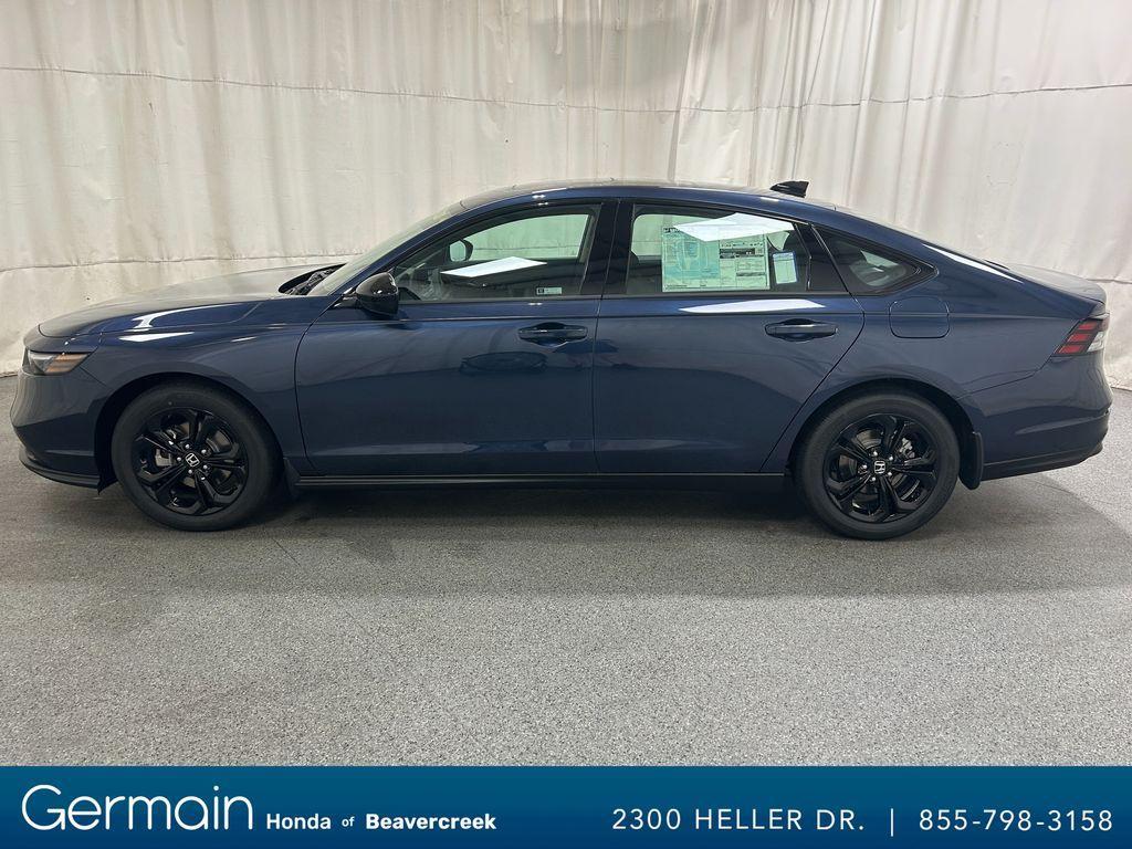 new 2025 Honda Accord car, priced at $30,524