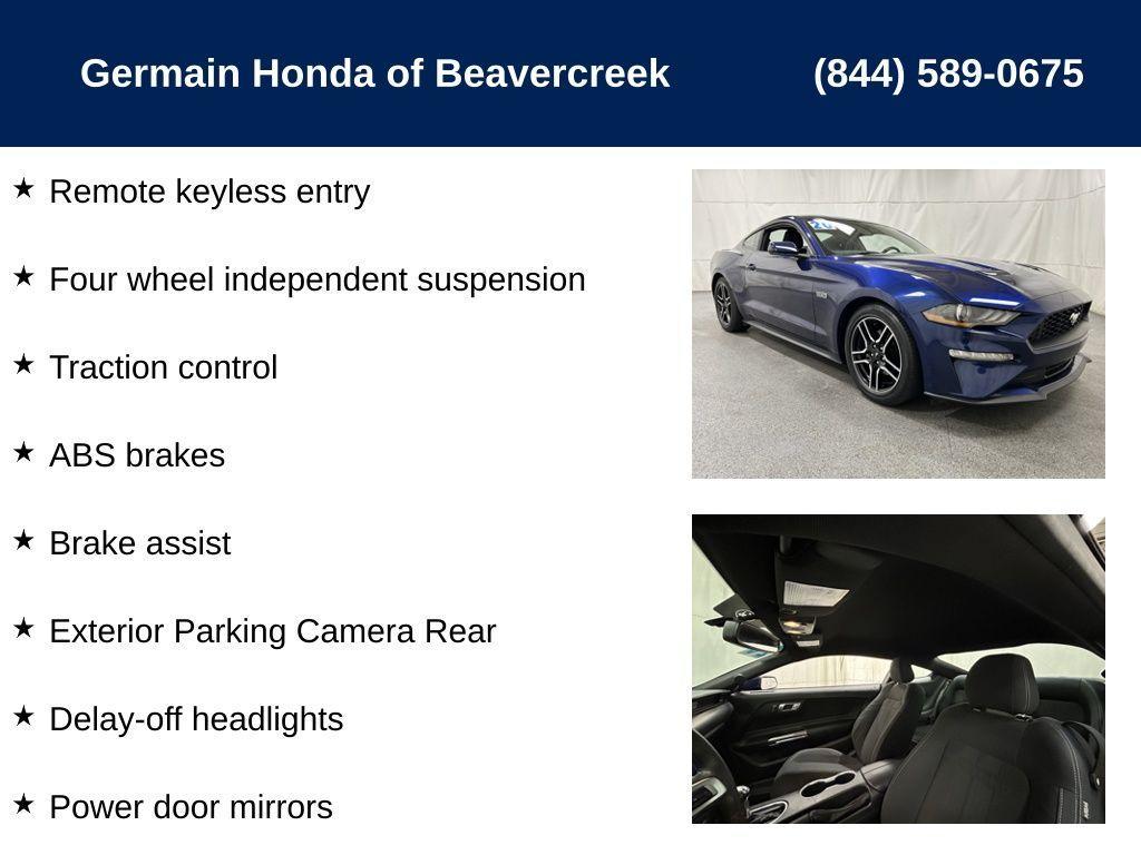 used 2020 Ford Mustang car, priced at $15,996